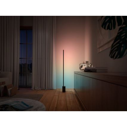 Philips - LED RGBW Hämardatav põrandalamp Hue SIGNE LED/29W/230V 2000-6500K must