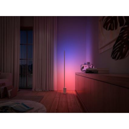 Philips - LED RGBW Hämardatav põrandalamp Hue SIGNE LED/29W/230V 2000-6500K valge