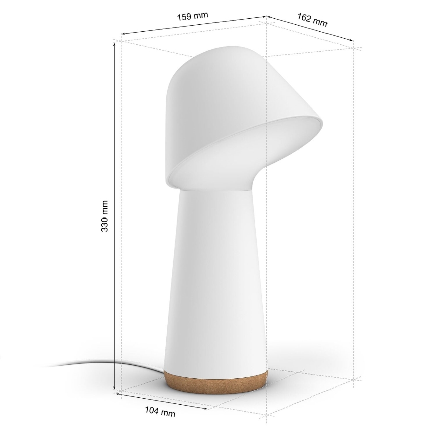 Philips - LED RGBW Hämardatav laualamp Hue TWILIGHT LED/13,4W/230V 2000-6500K