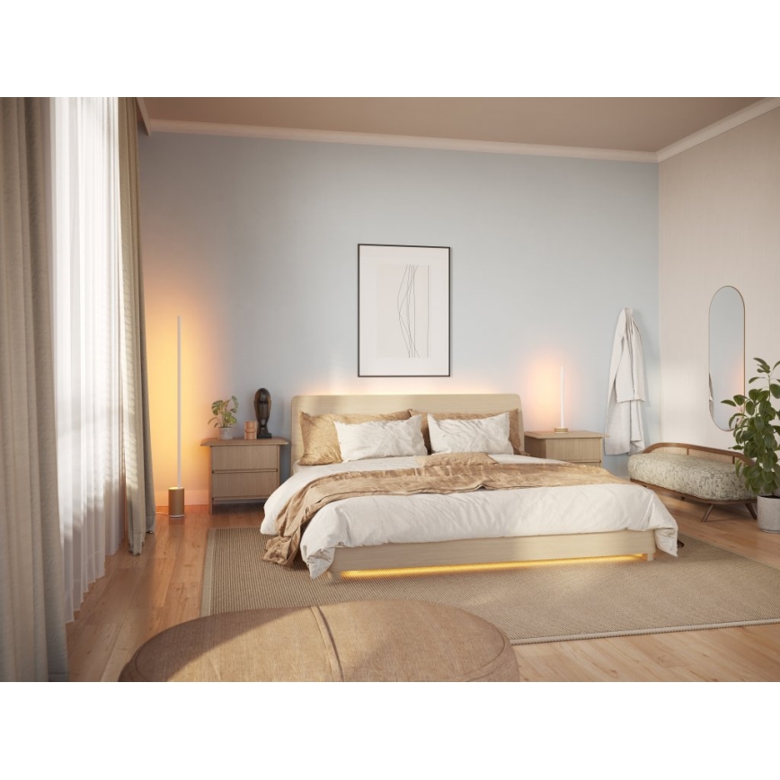 Philips - LED RGBW Hämardatav põrandalamp Hue SIGNE LED/29W/230V 2000-6500K beež