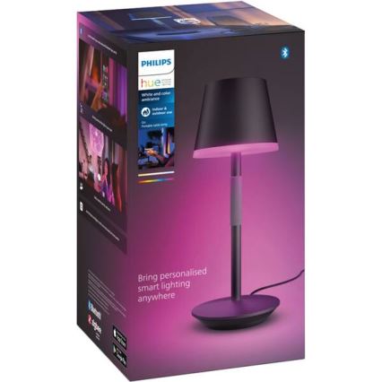 Philips - LED RGBW Väli hämardatav puutetundlik lamp Hue GO LED/6,2W/230V 2000-6500K IP54