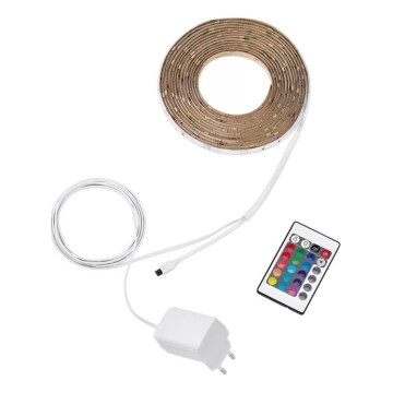 Philips - LED RGBW hämardatav riba 5m LED/12W/230V + kaugjuhtimispult