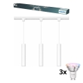 Philips - LED RGBW hämardatav rippvalgusti kaablil liistvalgustussüsteemis EASYLINK HUE 3xGU10/4,7W/230V 2200-6500K 1m valge