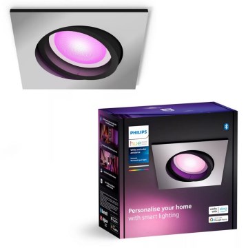 Philips - LED RGBW Hämardatav süvistatav valgusti Hue CENTURA 1xGU10/4,2W/230V 2000-6500K