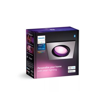 Philips - LED RGBW Hämardatav süvistatav valgusti Hue CENTURA 1xGU10/4,2W/230V 2000-6500K