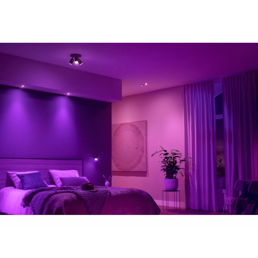 Philips - LED RGBW Hämardatav süvistatav valgusti Hue CENTURA 1xGU10/4,2W/230V 2000-6500K