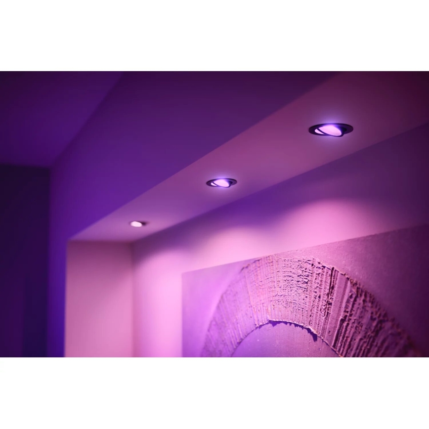 Philips - LED RGBW Hämardatav süvistatav valgusti Hue CENTURA 1xGU10/4,2W/230V 2000-6500K
