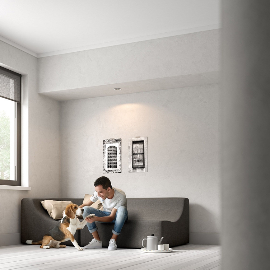 Philips - LED RGBW hämardatav lae sisse paigaldatav valgusti DONEGAL 1xGU10/4,8W/230V + kaugjuhtimispult