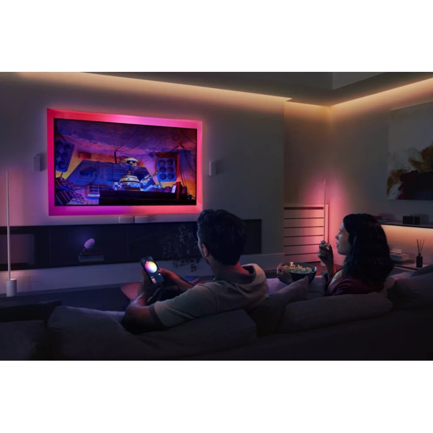 Philips - LED RGBW hämardatav valgusriba Hue FLUX 10m LED/20W/230V 2200-6500K