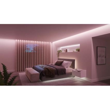 Philips - LED RGBW Hämardatav valgusriba Hue WHITE AND COLOR AMBIANCE 5m LED/20W/230V 2000-6500K