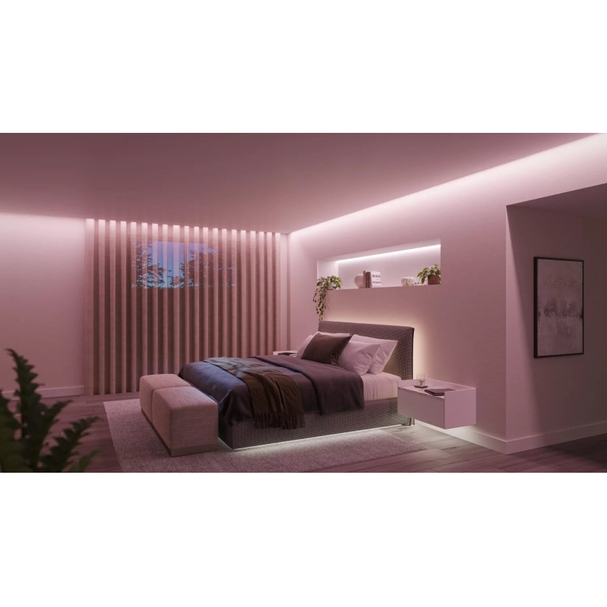 Philips - LED RGBW Hämardatav valgusriba Hue WHITE AND COLOR AMBIANCE 5m LED/20W/230V 2000-6500K