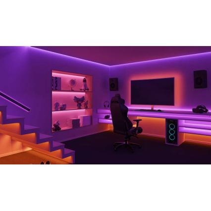 Philips - LED RGBW Hämardatav valgusriba Hue WHITE AND COLOR AMBIANCE 5m LED/20W/230V 2000-6500K