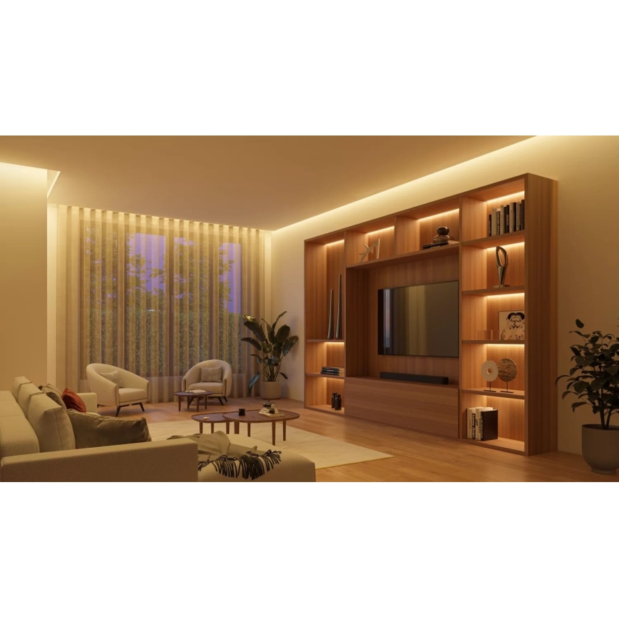 Philips - LED RGBW Hämardatav valgusriba Hue WHITE AND COLOR AMBIANCE 5m LED/20W/230V 2000-6500K