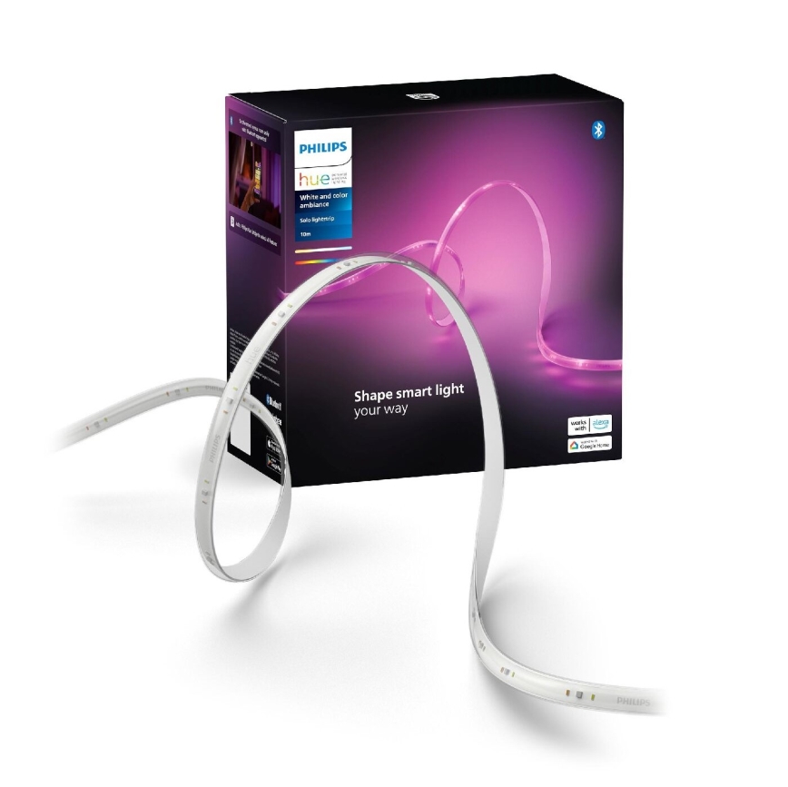 Philips - LED RGBW Hämardatav valgusriba Hue WHITE AND COLOR AMBIANCE 10m LED/20W/230V 2000-6500K