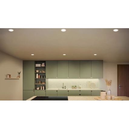 Philips - LED RGBW Hämardatav süvistatav valgusti vannituppa Hue SLIM LED/12W/230V IP44 2200-6500K