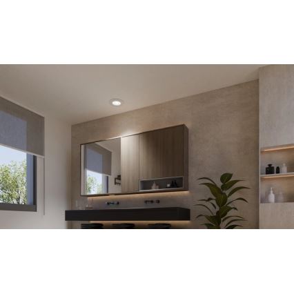 Philips - LED RGBW Hämardatav süvistatav valgusti vannituppa Hue SLIM LED/8,3W/230V 2000-6500K IP44 valge