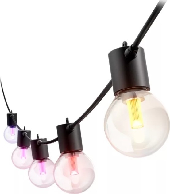 Philips - LED RGBW hämardatav välisvalgustuskett Hue FESTAVIA 20xLED 14m IP65
