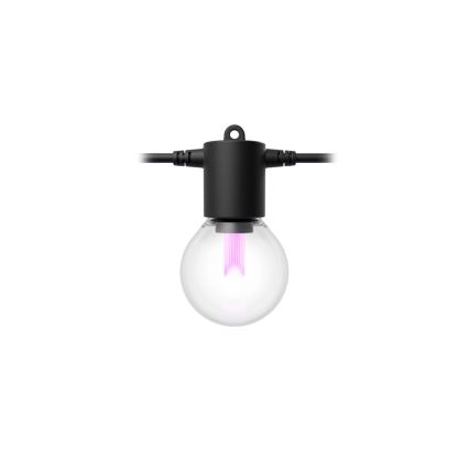 Philips - LED RGBW hämardatav välisvalgustuskett Hue FESTAVIA 20xLED 14m IP65