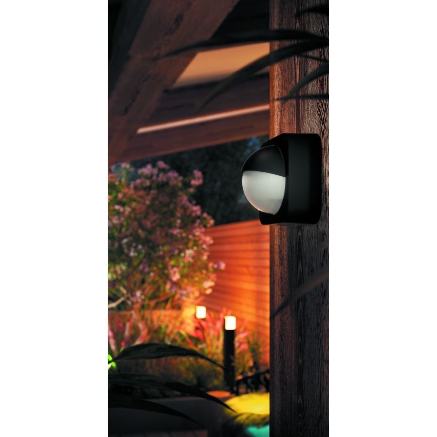Philips - Hue NEON 5m LED RGBW hämardatav välisvalgustusriba 30W/230V 2200-6500K IP67 + liikumisandur