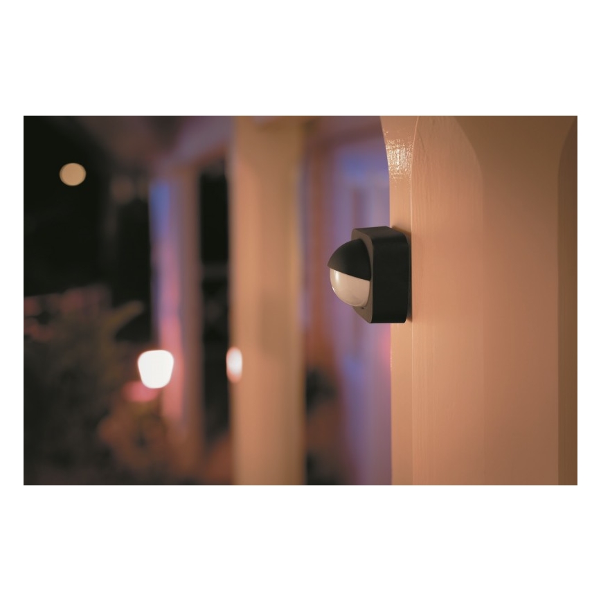 Philips - Hue NEON 5m LED RGBW hämardatav välisvalgustusriba 30W/230V 2200-6500K IP67 + liikumisandur