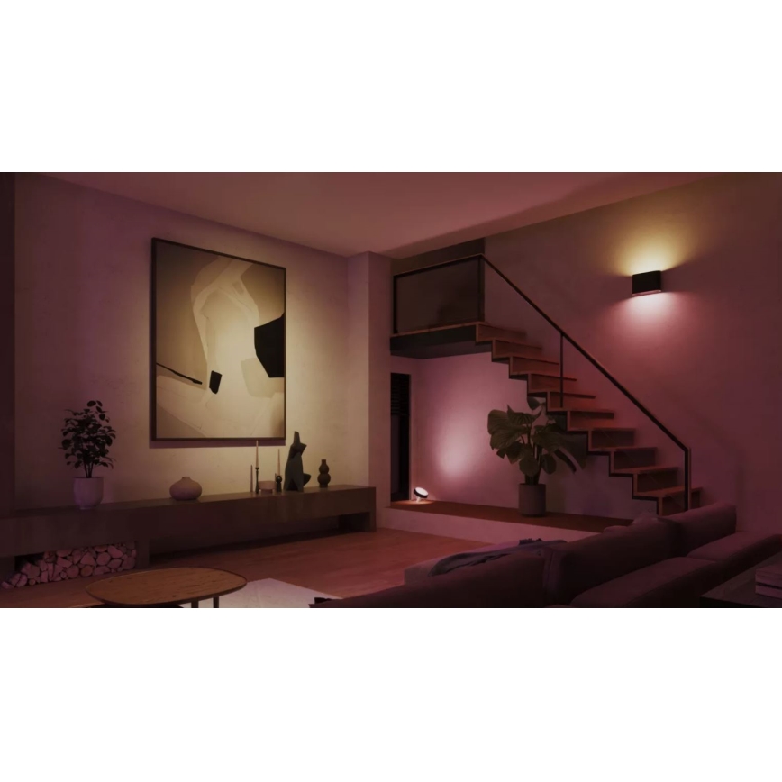 Philips - LED RGBW Hämardatav väli seinavalgusti Hue DYMERA 2xLED/10,2W/230V 2000-6500K IP44