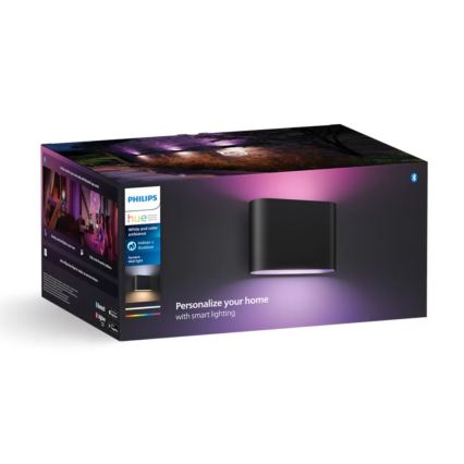 Philips - LED RGBW Hämardatav väli seinavalgusti Hue DYMERA 2xLED/10,2W/230V 2000-6500K IP44