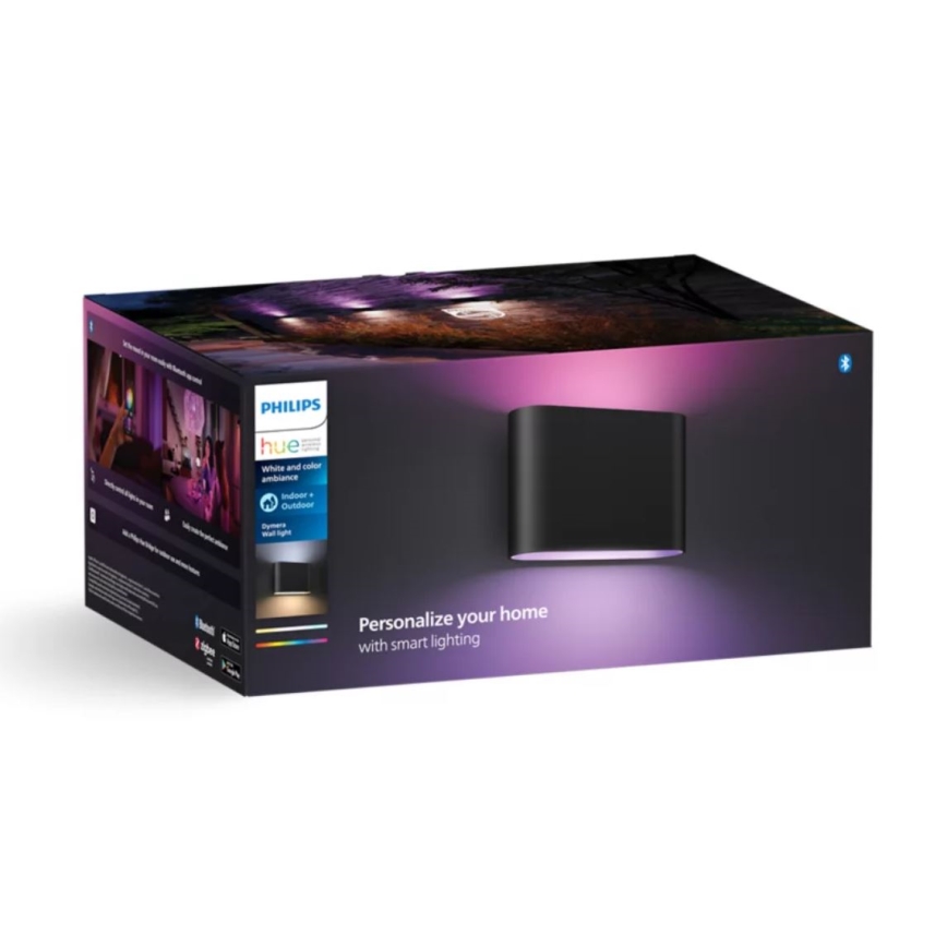 Philips - LED RGBW Hämardatav väli seinavalgusti Hue DYMERA 2xLED/10,2W/230V 2000-6500K IP44