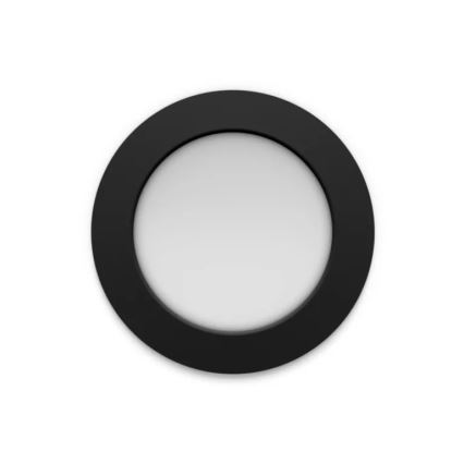 Philips - LED RGBW hämardatav vannitoa sissepaigaldatav laevalgusti Hue SLIM LED/12W/230V 1000-20000K must IP44