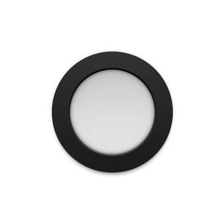 Philips - LED RGBW hämardatav vannitoa sissepaigaldatav laevalgusti Hue SLIM LED/12W/230V 1000-20000K must IP44