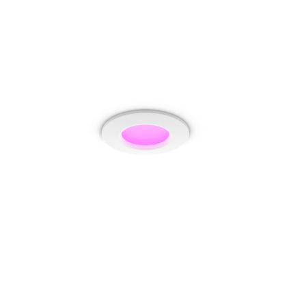 Philips - Hue SLIM LED RGBW hämardatav vannitoa lae sissepandav valgusti LED/8,3W/230V 1000-20000K valge IP44