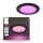 Philips - LED RGBW hämardatav vannitoa sissepaigaldatav laevalgusti Hue SLIM LED/12W/230V 1000-20000K must IP44