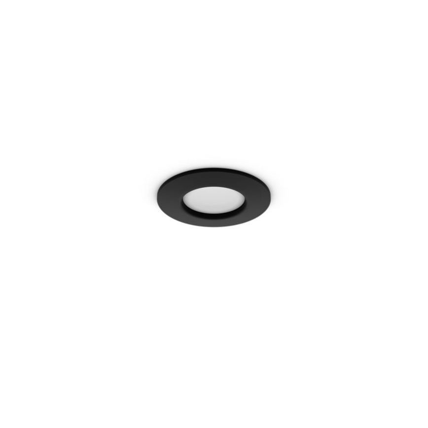 Philips - LED RGBW hämardatav vannitoa süvistatud laevalgusti Hue SLIM LED/8,3W/230V 1000-20000K must P44