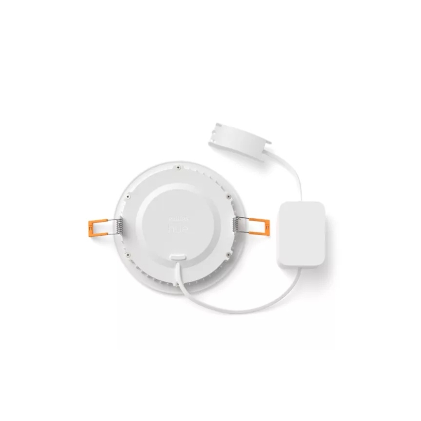 Philips - LED RGBW hämardatav vannitoa sisseehitatav laevalgusti Hue SLIM LED/12W/230V 1000-20000K valge IP44