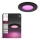 Philips - LED RGBW hämardatav vannitoa süvistatud laevalgusti Hue SLIM LED/8,3W/230V 1000-20000K must P44