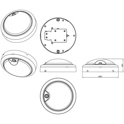 Philips - LED Seinavalgusti anduriga PROJECTLINE LED/15W/230V IP54