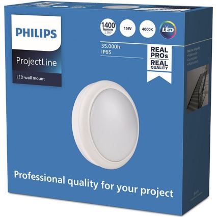 Philips - LED Seinavalgusti PROJECTLINE LED/15W/230V IP65