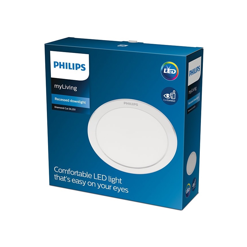Philips - LED Süvistatav valgusti DIAMOND LED/17W/230V 3000K