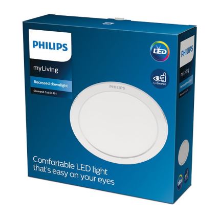 Philips - LED Süvistatav valgusti DIAMOND LED/17W/230V 4000K