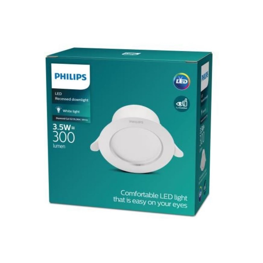 Philips - LED Süvistatav valgusti LED/3,5W/230V 3000K