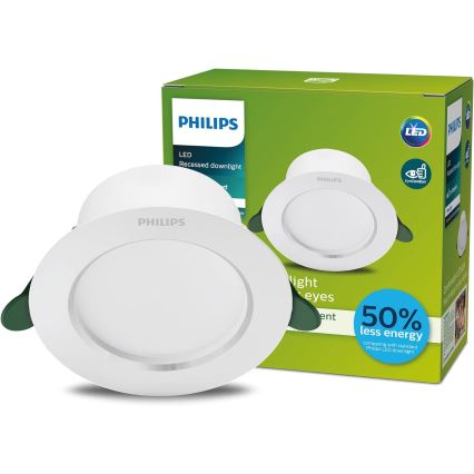 Philips - LED Süvistatav valgusti LED/6,5W/230V 4000K