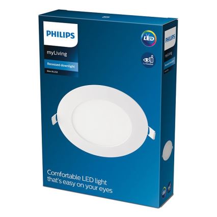 Philips - LED Süvistatav valgusti SLIM LED/9W/230V 3000K
