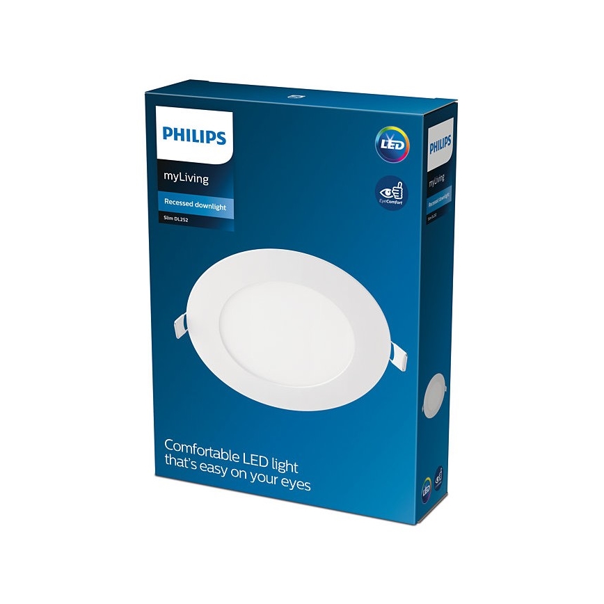Philips - LED Süvistatav valgusti SLIM LED/9W/230V 3000K