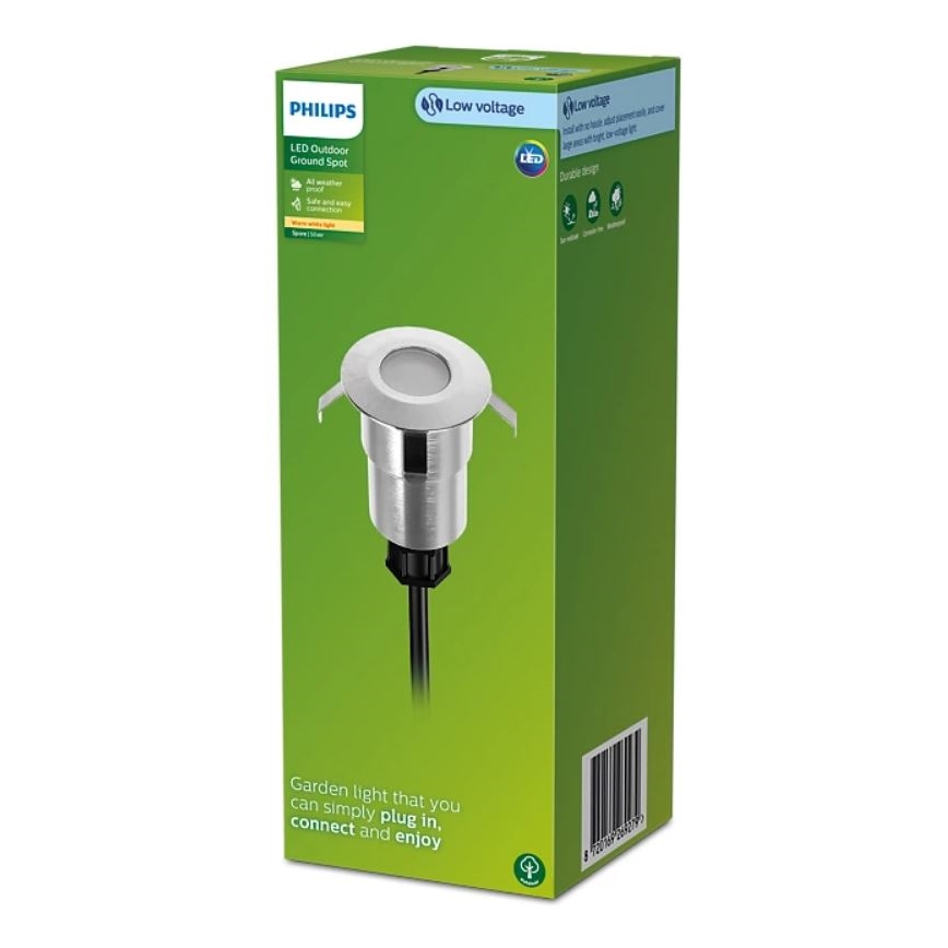 Philips - LED Süvistatav välivalgusti SPORE LED/1W/24V IP67