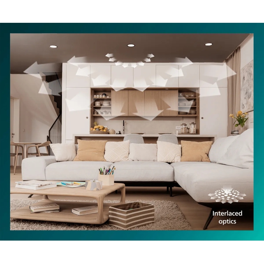 Philips - LED süvisvalgusti MESON LED/20W/230V 4000K