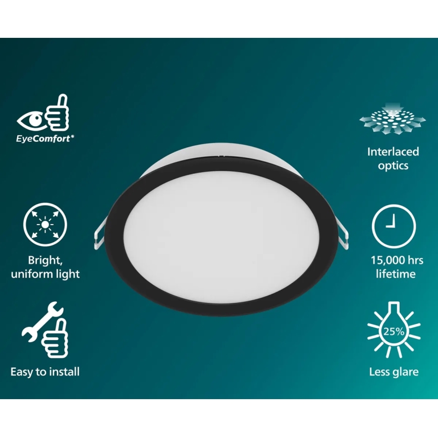 Philips - LED süvisvalgusti MESON LED/20W/230V 4000K
