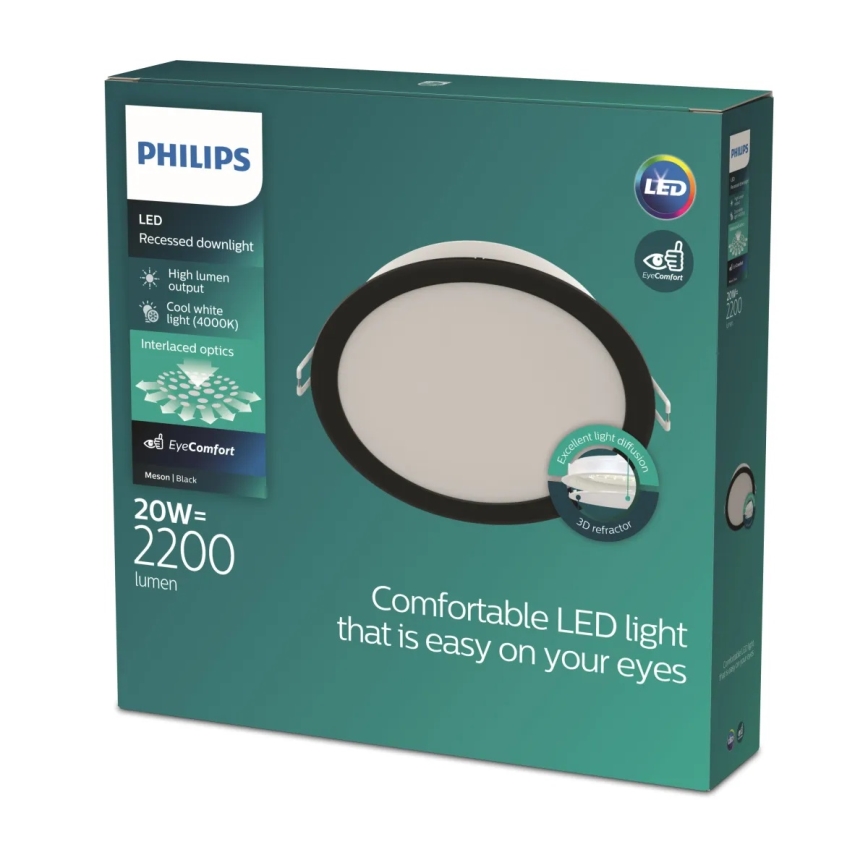 Philips - LED süvisvalgusti MESON LED/20W/230V 4000K