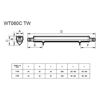 Philips - LED Töö toruvalgusti LED/30W/230V IP66