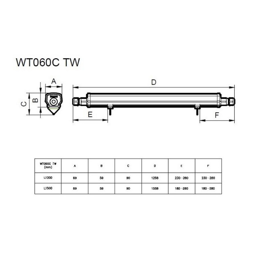 Philips - LED Töö toruvalgusti LED/30W/230V IP66