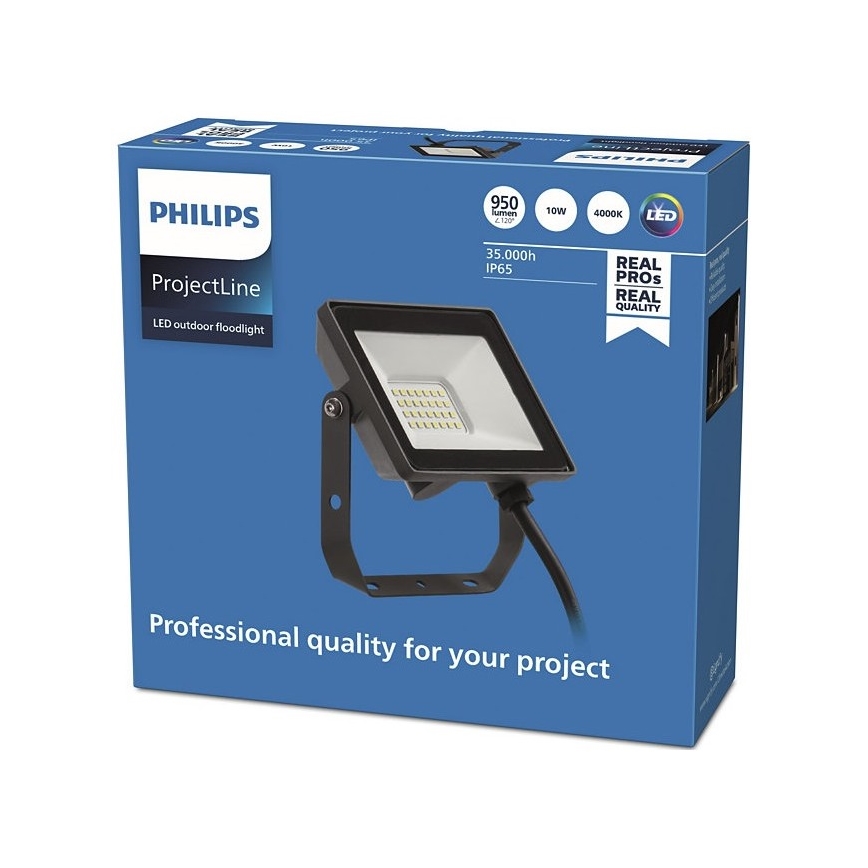Philips - LED Väli prožektor PROJECTLINE LED/10W/230V IP65 4000K
