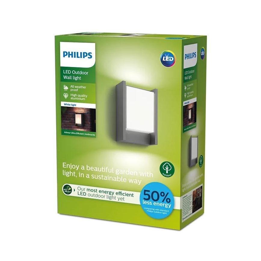 Philips - LED Väli seinavalgusti LED/3,8W/230V 3000K IP44